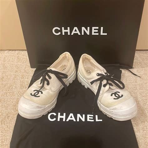 chanel canvas shoes cheap|Chanel sneakers price euro.